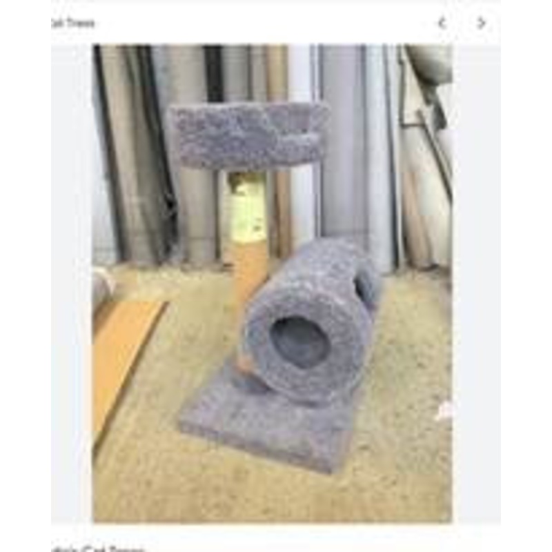 Wade’s  38in Two Tier with Barrel Cat Tree