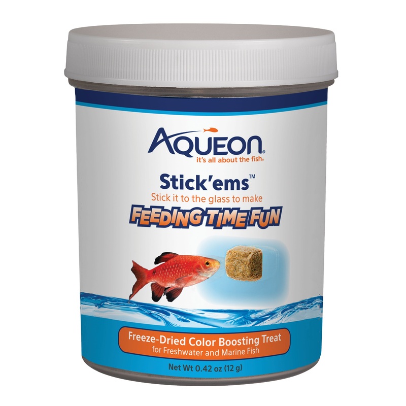 Aqueon Stick’ems Freeze-Dried Color Boosting Treat