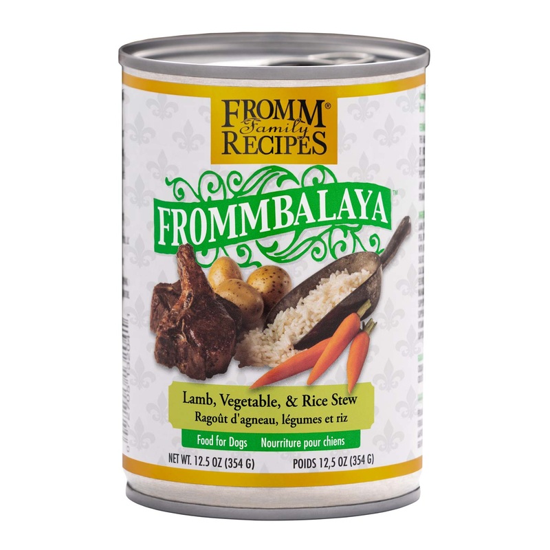 Fromm Family Recipes Frommbalaya Lamb, Vegetable, & Rice Stew Dog Food 12.5-oz, Single Can