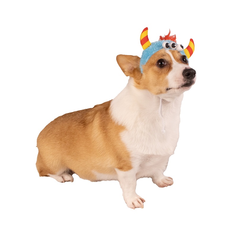 Monster Halloween Pet Headpiece XS/S
