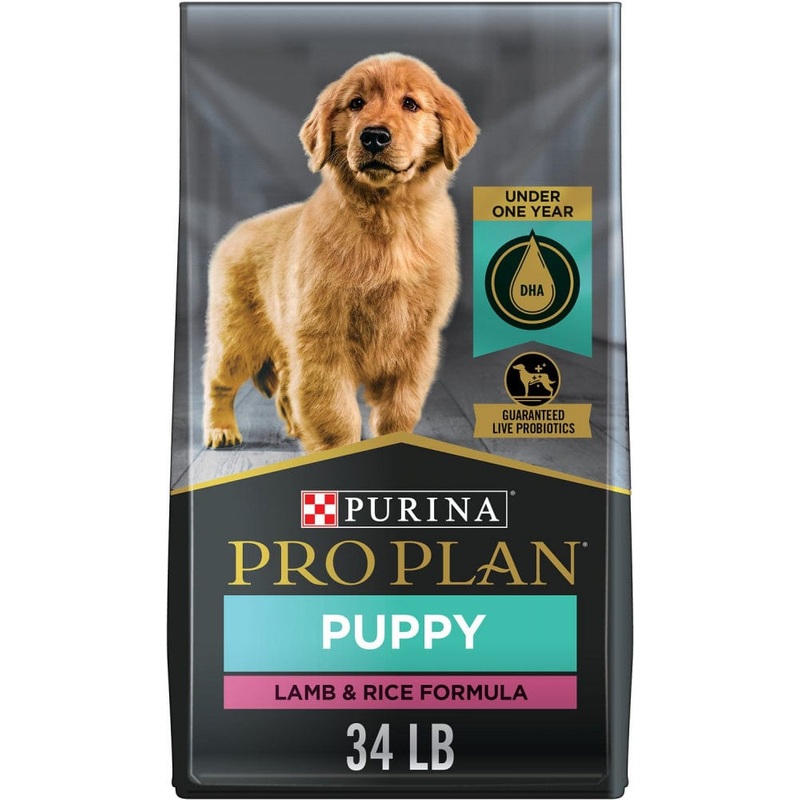 Purina Pro Plan Puppy Lamb & Rice Formula Dry Dog Food 34 lb