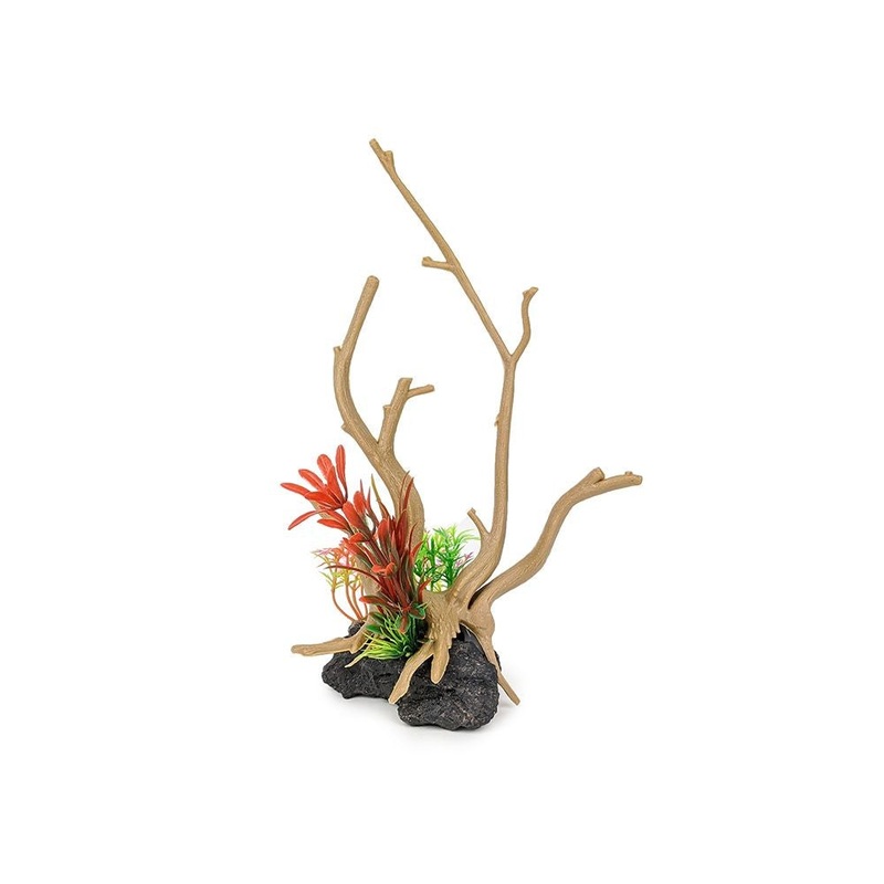 AQUA CARE ORNAMENT BRANCH WITH PLANTS