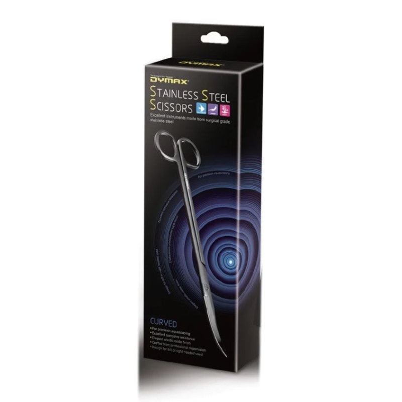 DYMAX STAINLESS STEEL SCISSORS CURVED