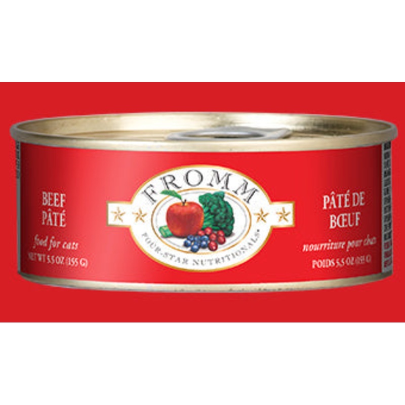 Fromm Four-Star Grain-Free Beef Pate Cat Food