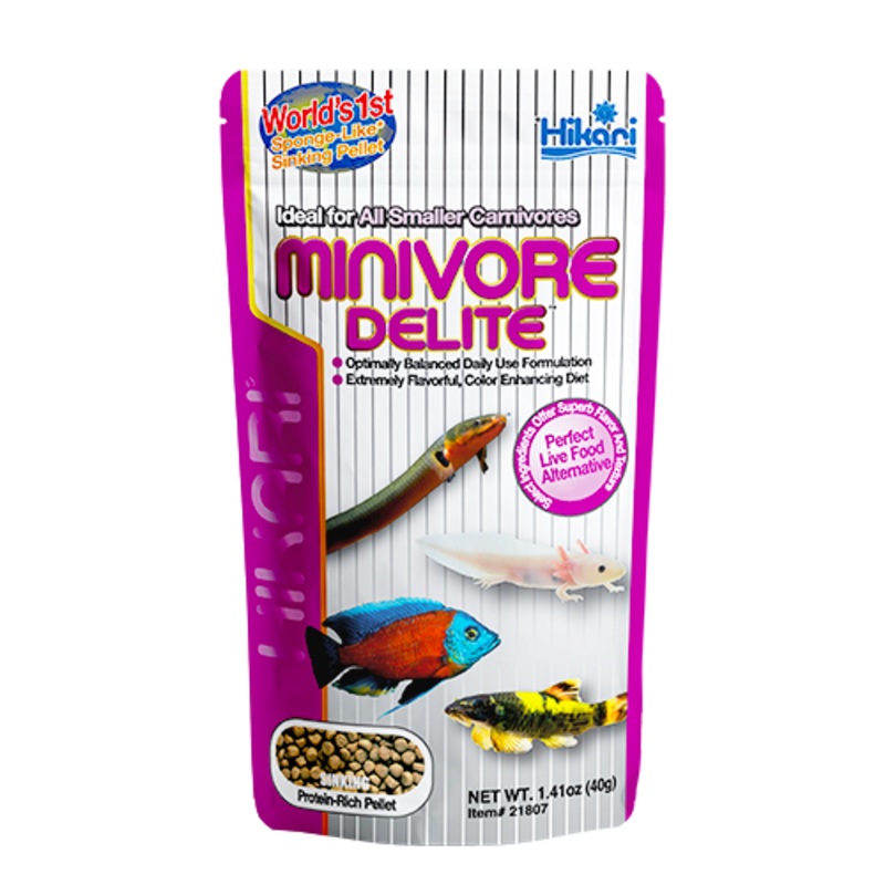 Minivore Delite 1.41oz (40g) PELLET – MAP Price $8.49