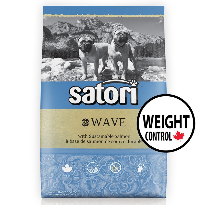 Satori Wave Salmon Weight Control Dry Dog Food Sample 50g (Free Ship)