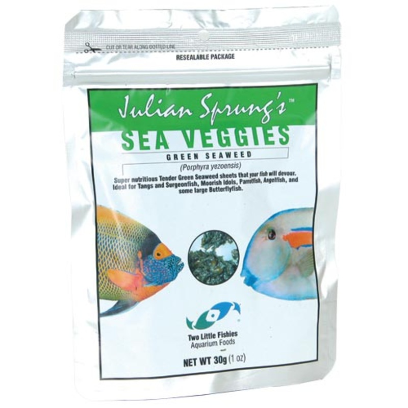 Two Little Fishies Julian Sprung’s Sea Veggies Green 1 oz Pouch