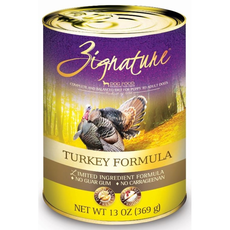 Zignature Turkey Limited Ingredient Formula Canned Dog Food