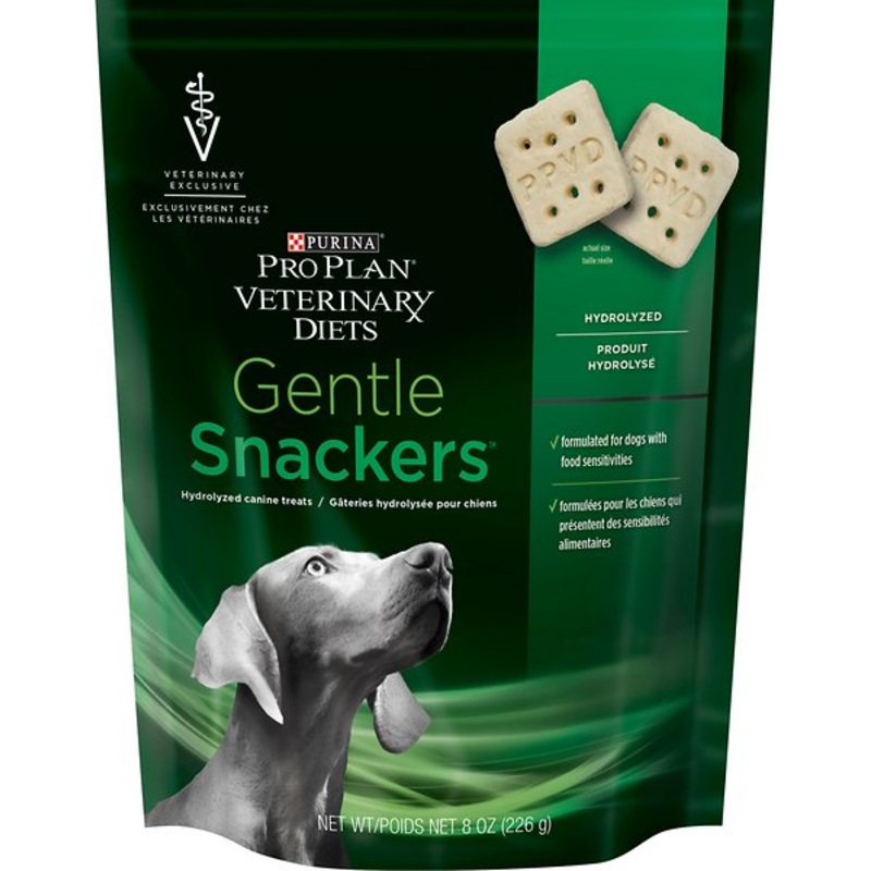 Purina Pro Plan Veterinary Diets Gentle Snackers Crunchy Dog Treats 1 count