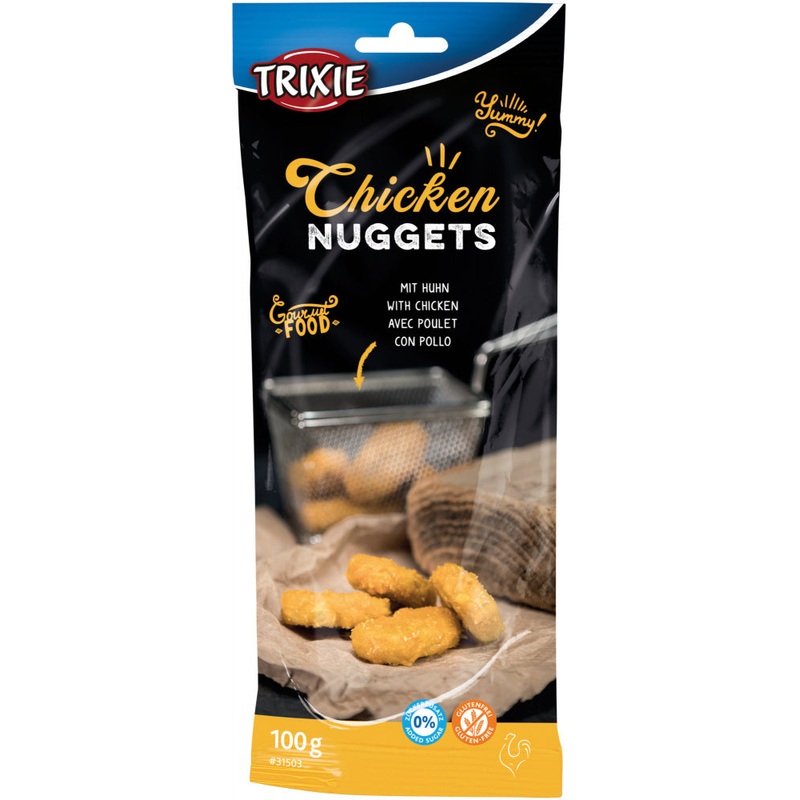 Trixie Chicken Nuggets 100g