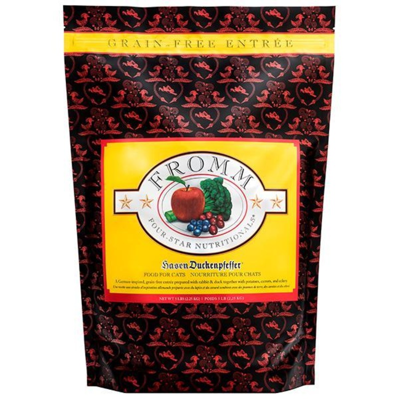 Four-Star Nutritionals Hasen Duckenpfeffer Grain-Free Dry Cat Food 10 Pounds