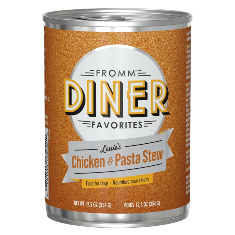 Fromm Diner Favorites Louie’s Chicken & Pasta Stew Wet Dog Food 12.5 oz