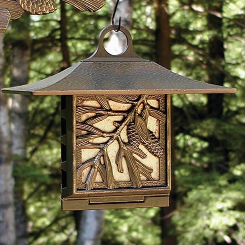 Pinecone Suet Feeder