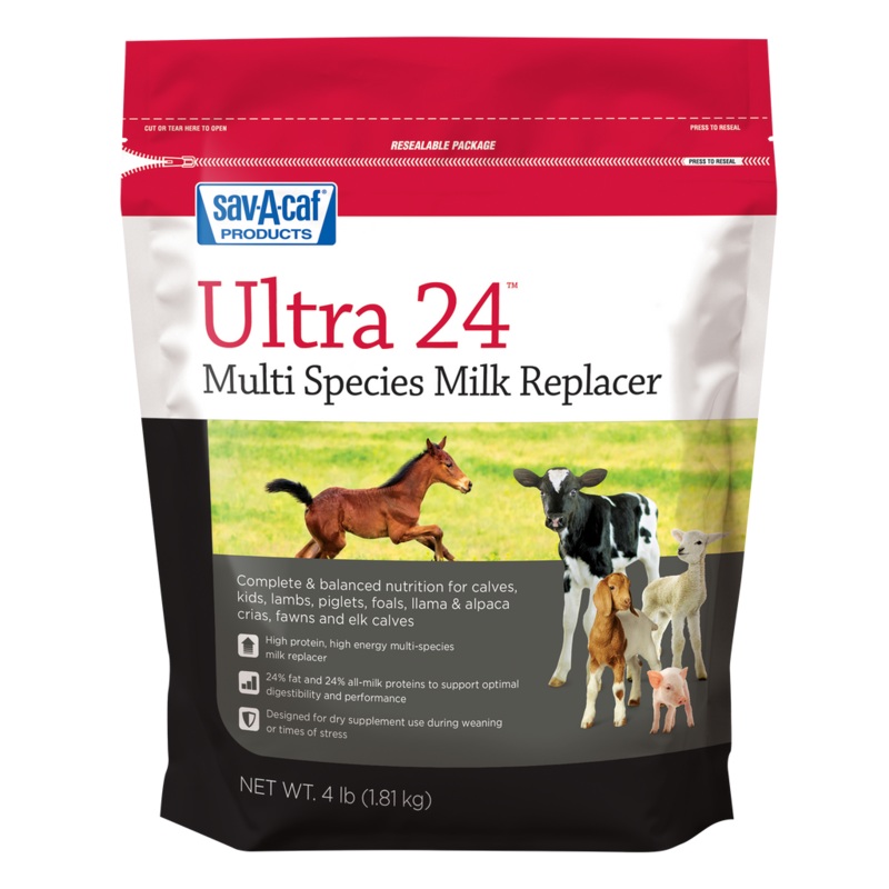 Sav-A-Caf Ultra 24 Multi-Purpose Milk Replacer 8 Lb