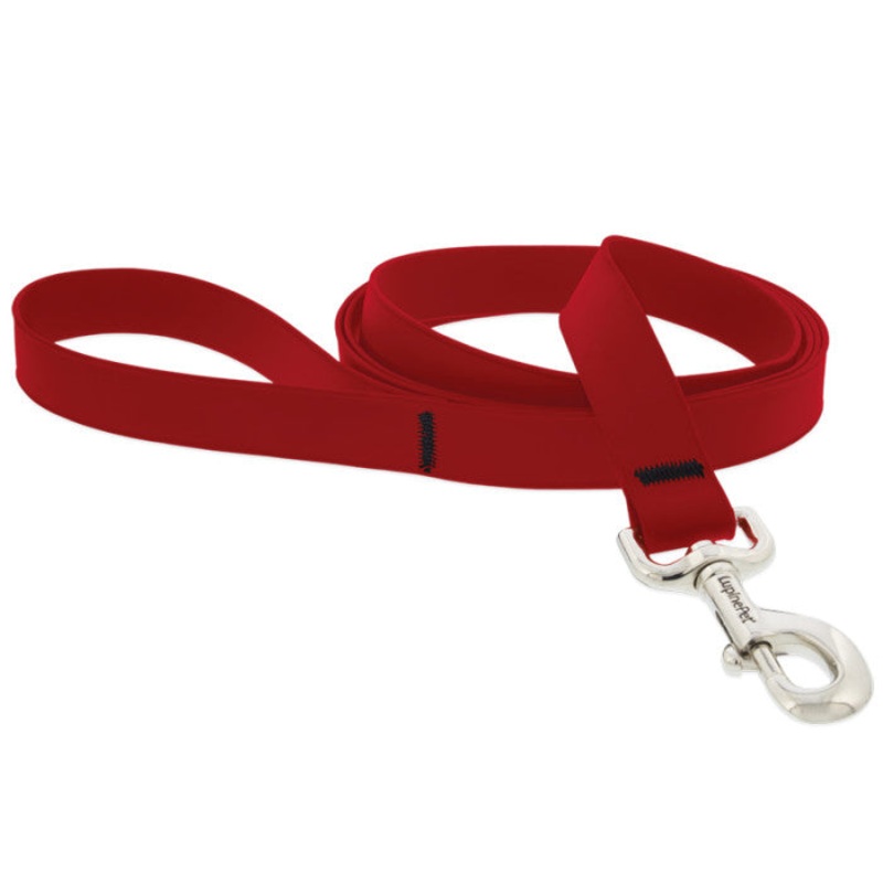 Splash Waterproof Dog Leash – Brick Red