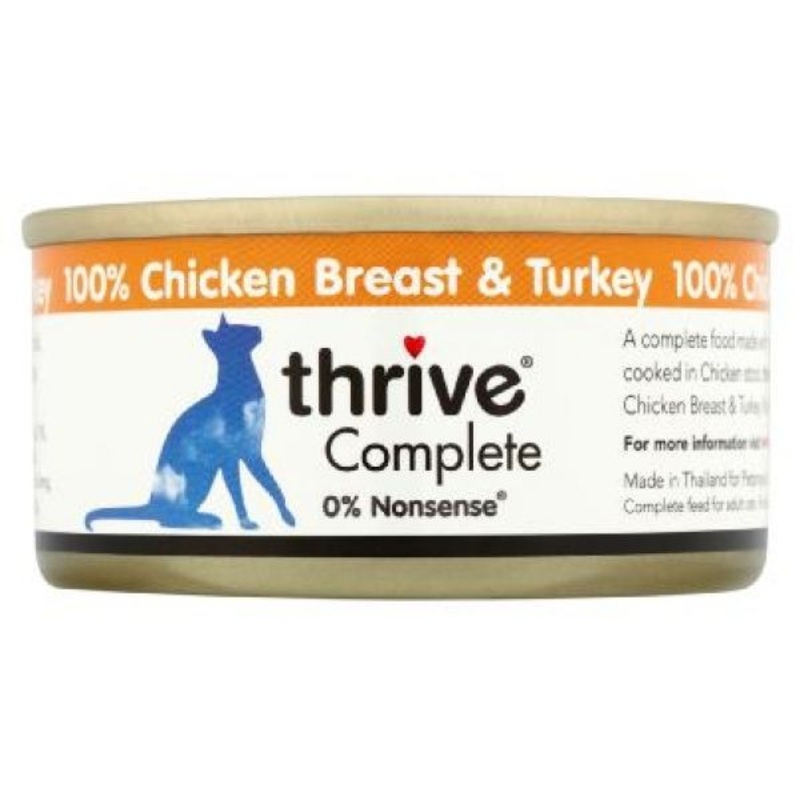 Thrive Complete Chicken & Turkey Wet Cat Food 75g – 75g