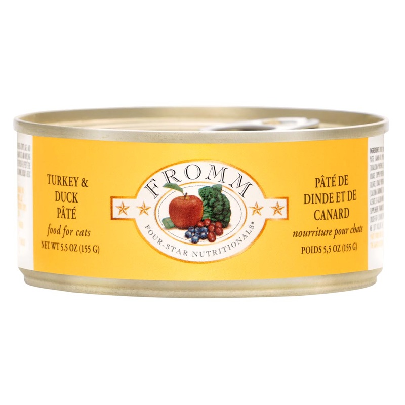 Fromm Four-Star Turkey & Duck Pt Cat Food 5.5 oz