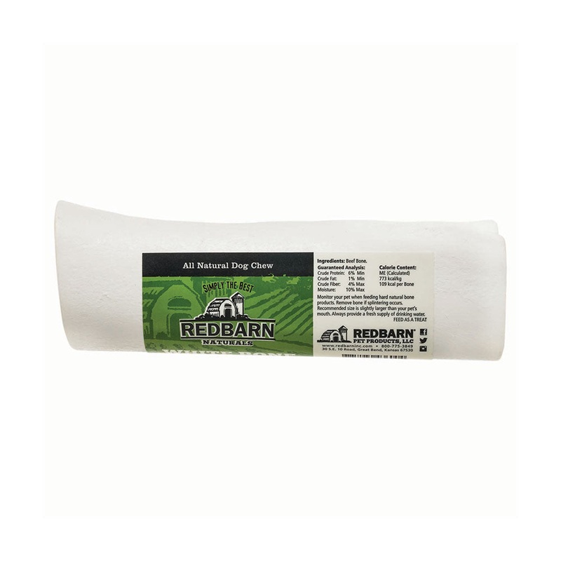 Redbarn Beef White Bone Chewy Dog Treats Large 6 Inch