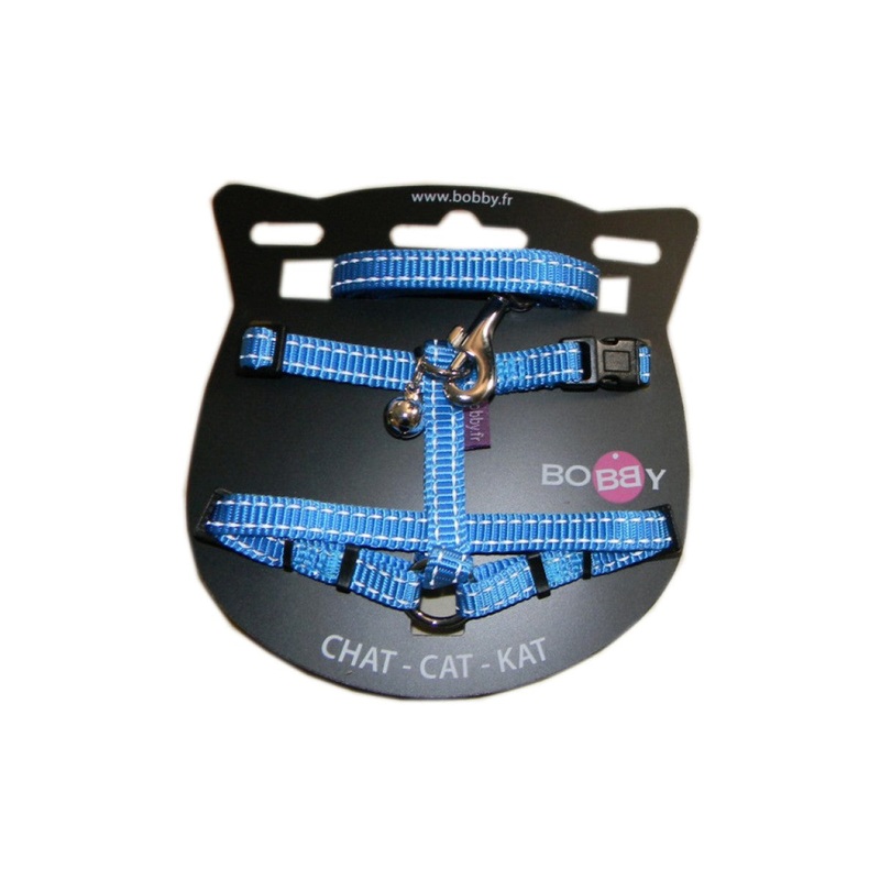 Safe Harness & Lead Blue