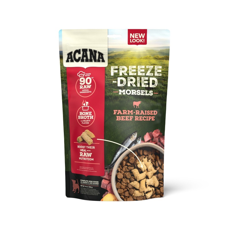 ACANA Farm-Raised Beef Recipe Freeze-Dried Patties 8 Oz