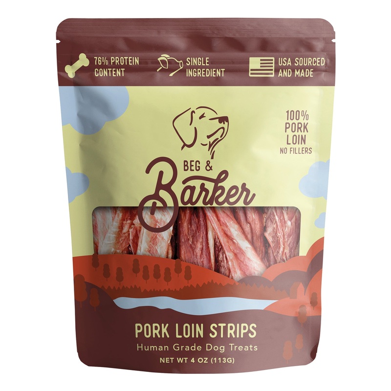Beg & Barker Pork Loin Strips 4 Oz