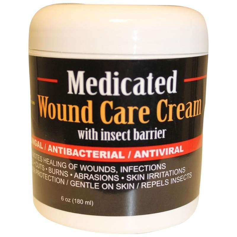 E3 MEDICATED WOUND CARE CREAM FOR HORSES 6 OZ
