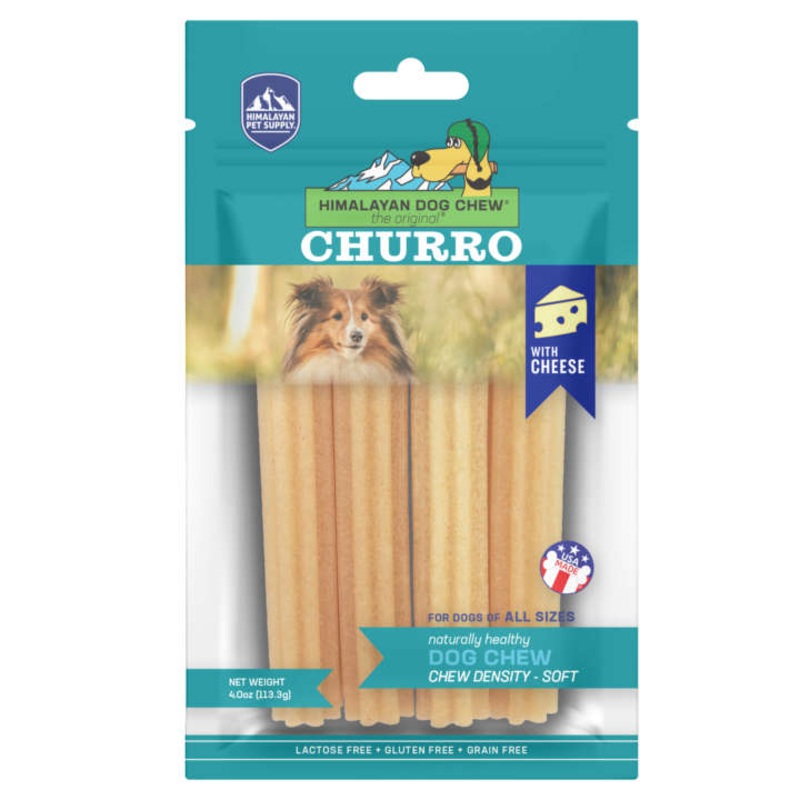 Himalayan Pet Himalayan Dog Chew Churro Cheese 4 Chews