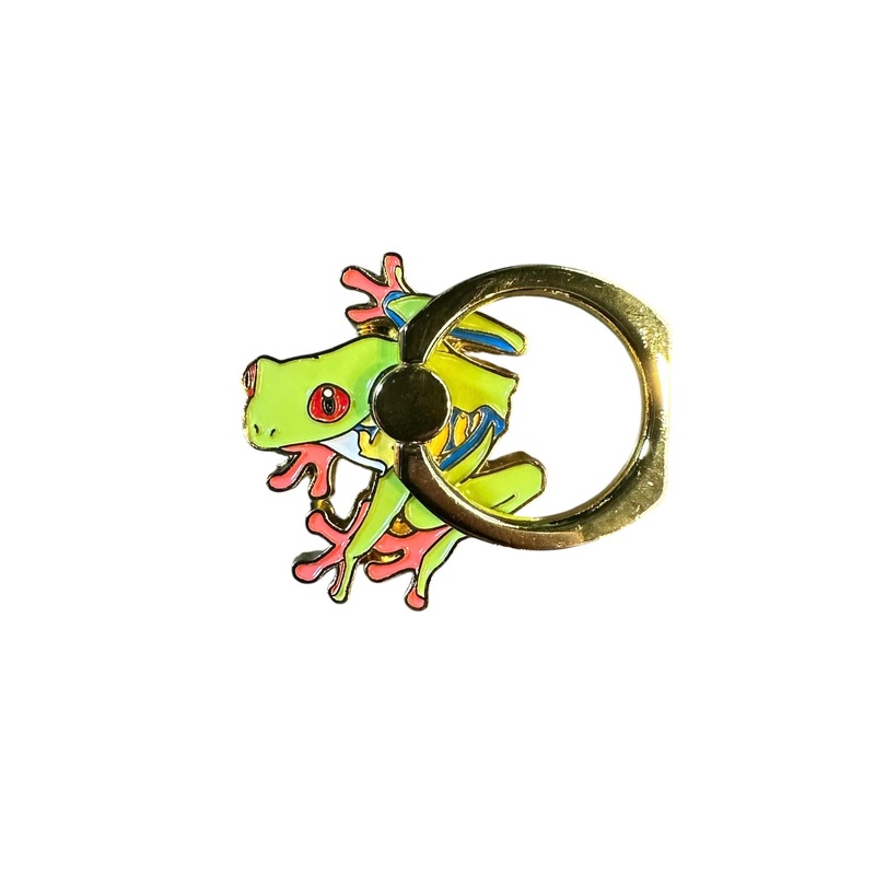 Phone Ring Stand / Holder – Red Eyed Tree Frog