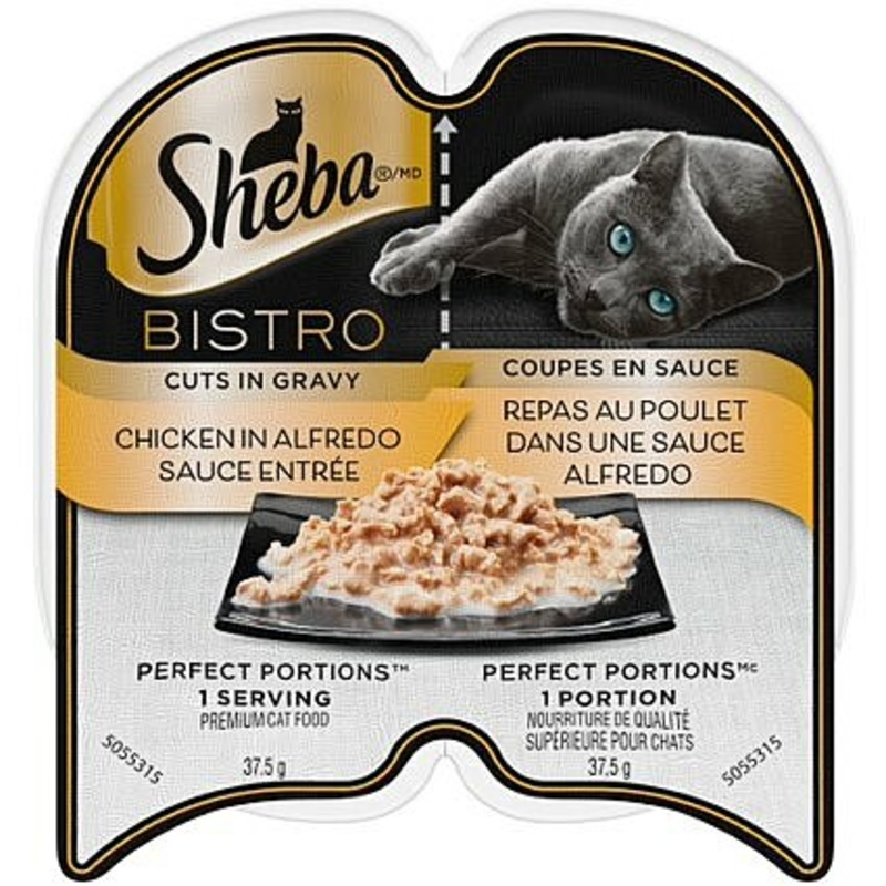 Sheba Chicken in Alfredo Sauce Single 75g