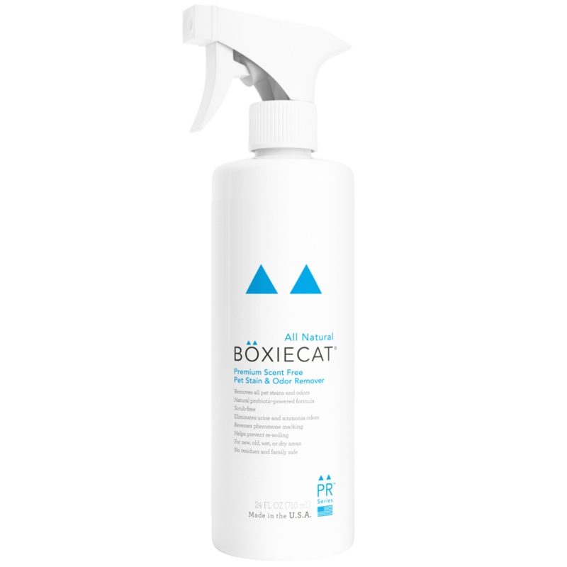 Boxiecat Premium Scent-free Stain & Odor Remover 24 oz