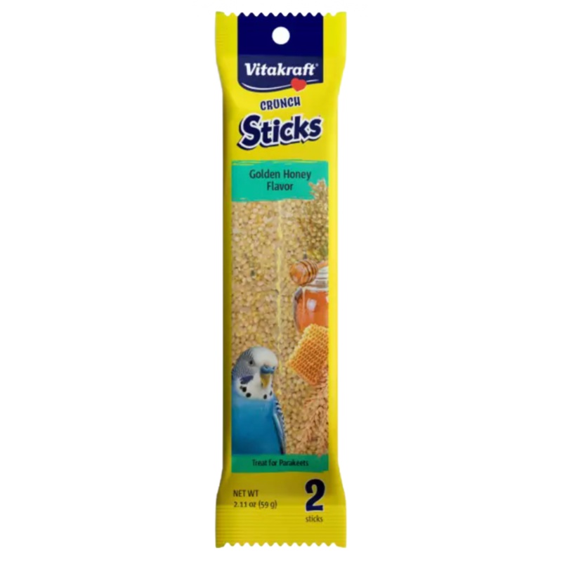 Golden Honey Parakeet Crunch Sticks