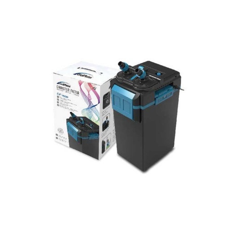 KW Zone Dophin CO2 Canister Filter (220-240V/50Hz) – Common Priming[Flow – 1450L/h]