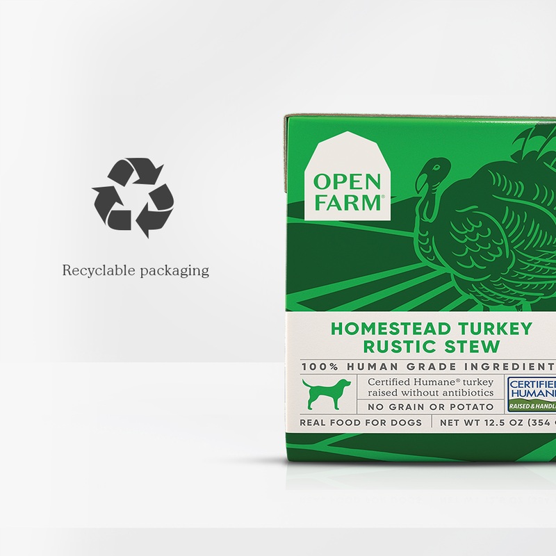 Open Farm Homestead Turkey Rustic Stew 12.5-oz, single