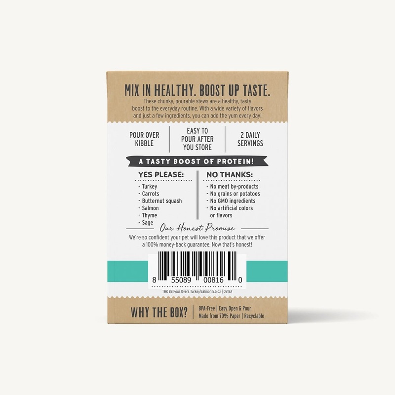 The Honest Kitchen Bone Broth Pour Overs – Turkey and Salmon Stew