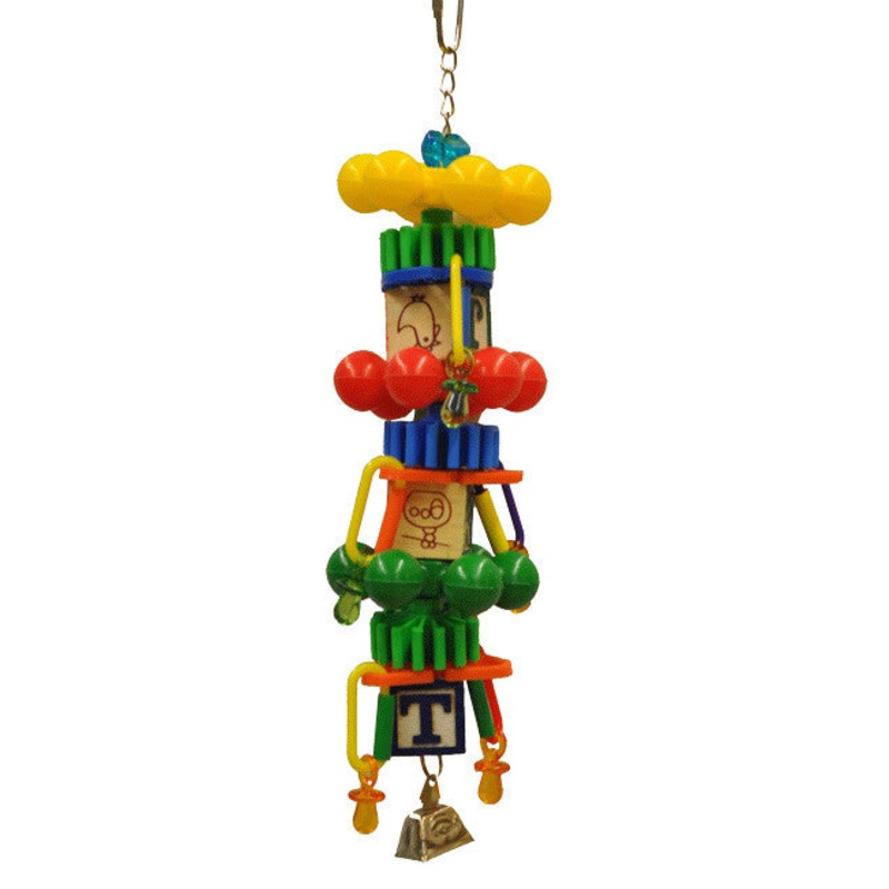 A & E Happy Beaks Spin Tower Bird Cage Accessory