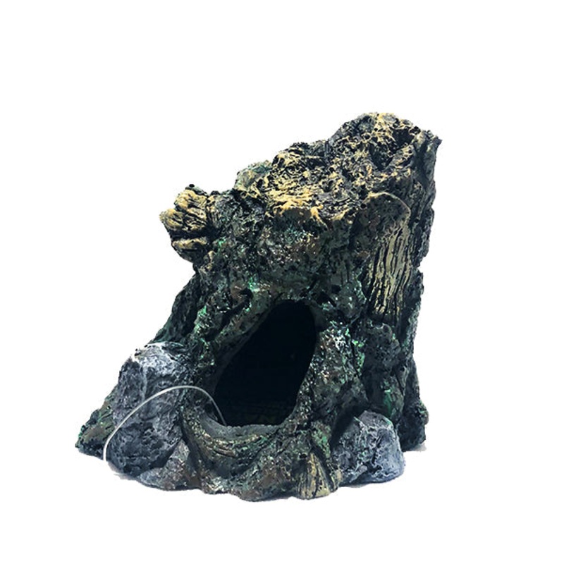 Draintree Nano Resin Reptile Terrarium Decoration & Hideout 3-in