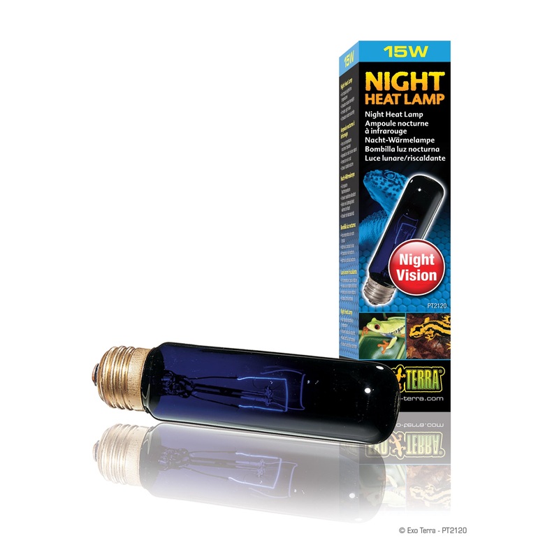Exo Terra Night Heat Lamp T10 /15 watt