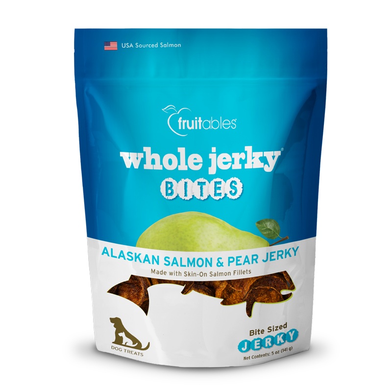 Fruitables Alaskan Salmon & Pear Whole Jerky Bites 141.7g