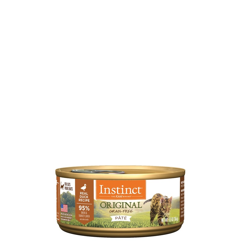 Instinct Original Canned Cat Food – Duck 3oz
