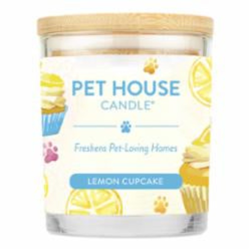 Pet House Candles Lemon Cupcake Mini