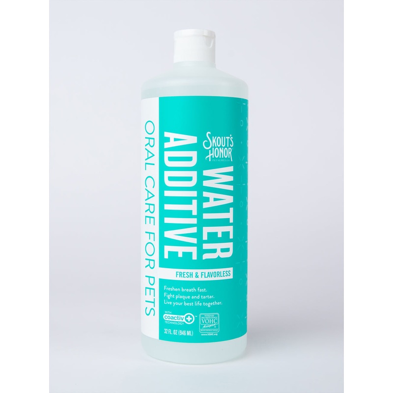 Skout’s Honor Oral Care Water Additive – Fresh & Flavorless 32 oz