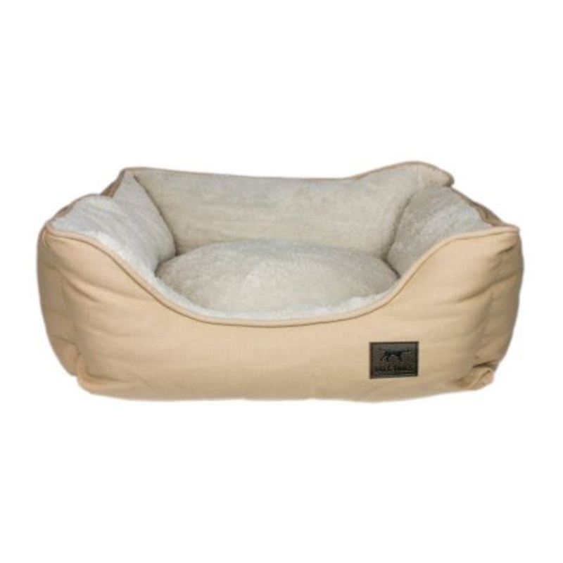 Tall Tails  Dream Chaser Khaki Bolster Bed Large