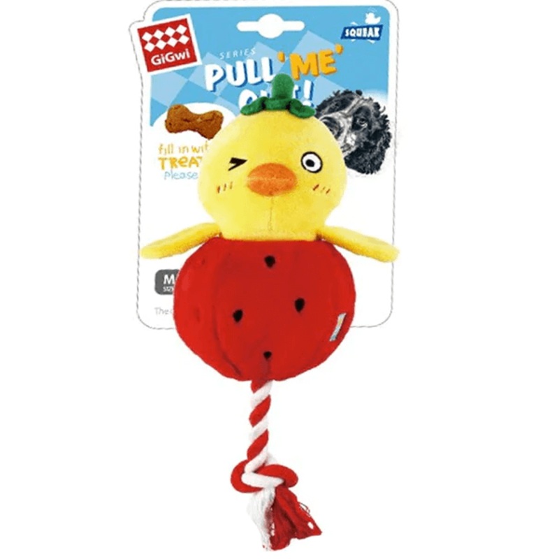 GIGWI Chicken Foodie ORD With Squeaker Inside