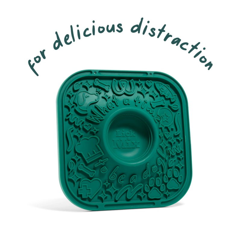 Woof Lick Mat forest green