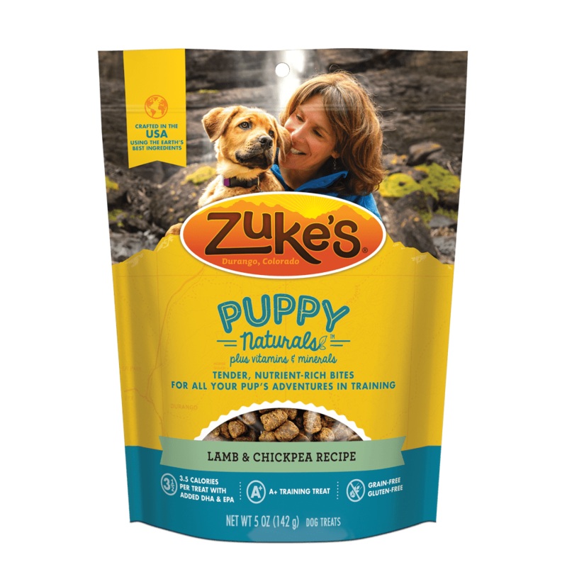 Zuke’s Puppy Naturals Grain Free Lamb and Chickpea Dog Treats 5 oz