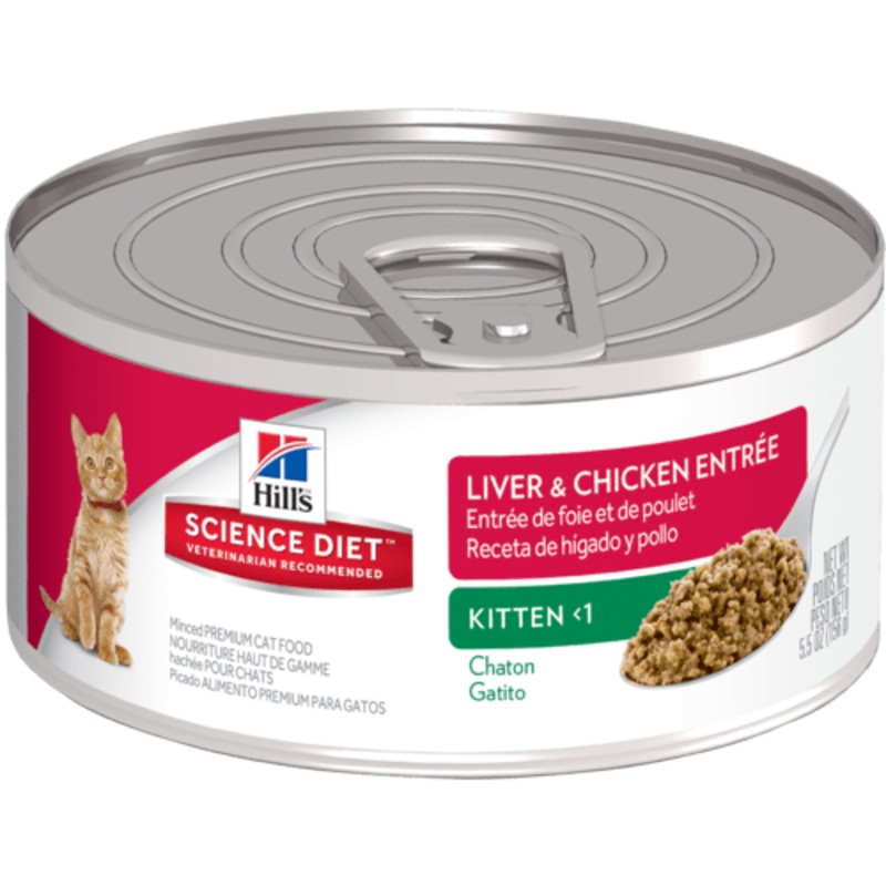 Hill’s Science Diet Kitten Liver & Chicken Entre