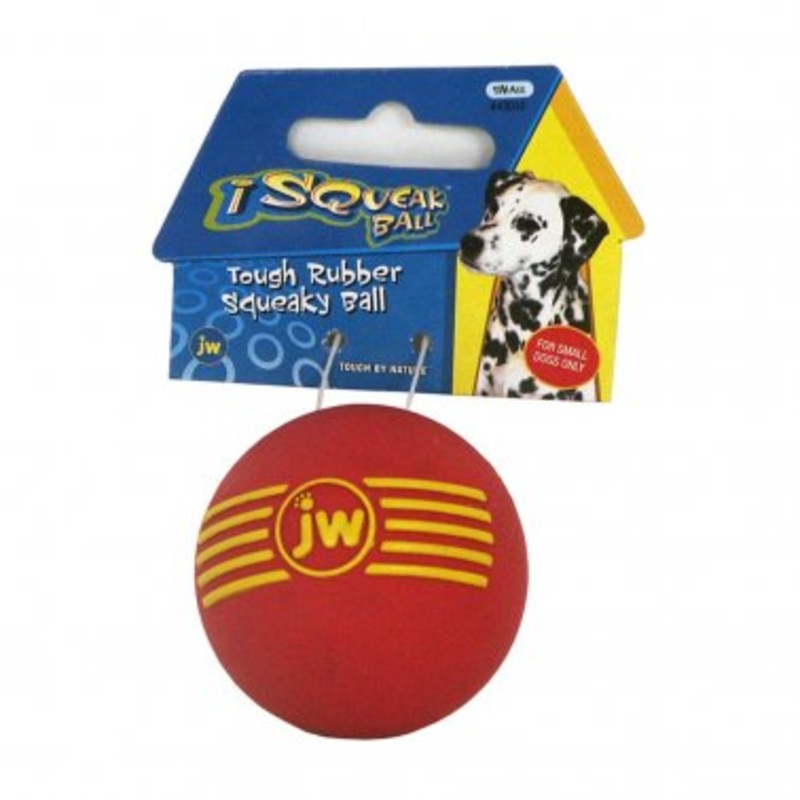 JW iSqueak Ball Dog Toy Small
