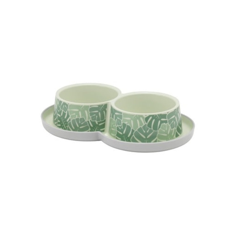 Moderna Double Trendy Dinner 2×350 ml (H136)[Color – Green]