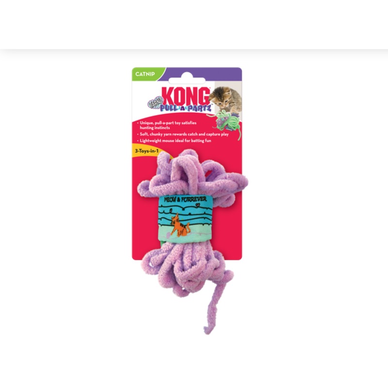 Pull-A-Partz Yarnz Cat Toy | KONG