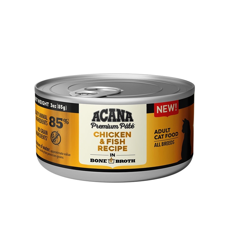 Acana Premium Pate – Chicken & Fish Recipe Wet Cat Food 3oz